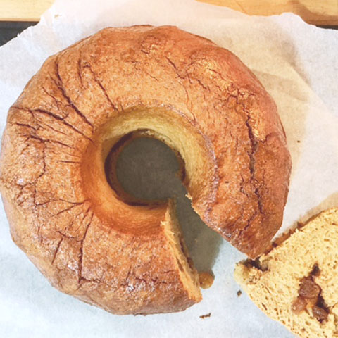 Raisin Coconut Bundt Cake